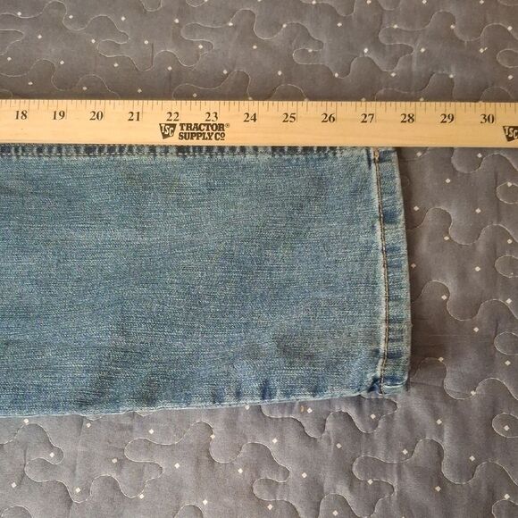 M. Jeans by Maurices Mid rise slim straight blue Jeans size 18W short - Picture 7 of 7